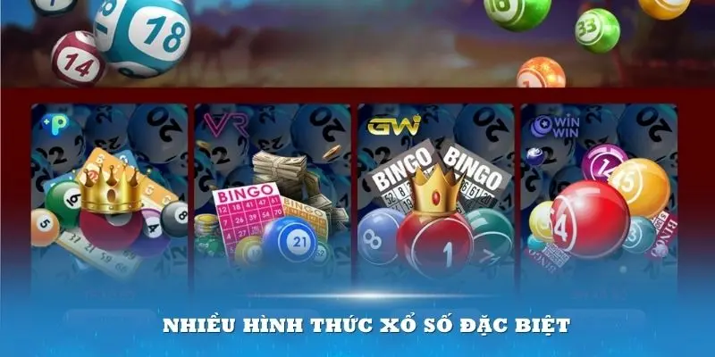 Sảnh game mang lại nhiều hình thức xổ số đặc biệt dành cho thành viên